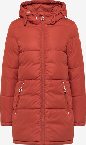 DreiMaster Maritim Winter Jacket in Red: front