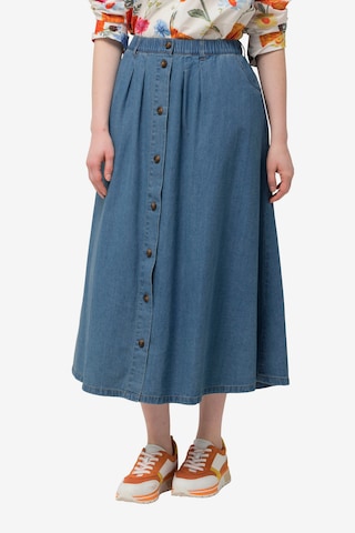 Ulla Popken Skirt in Blue: front