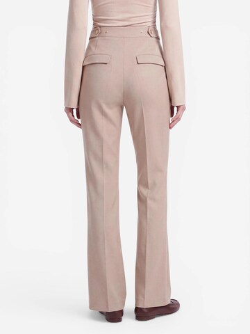 millane Flared Hose in Beige