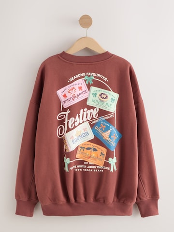 Sweat-shirt Next en marron