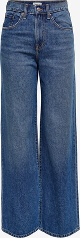 ONLY Wide Leg Jeans 'Hope' i blå: forside