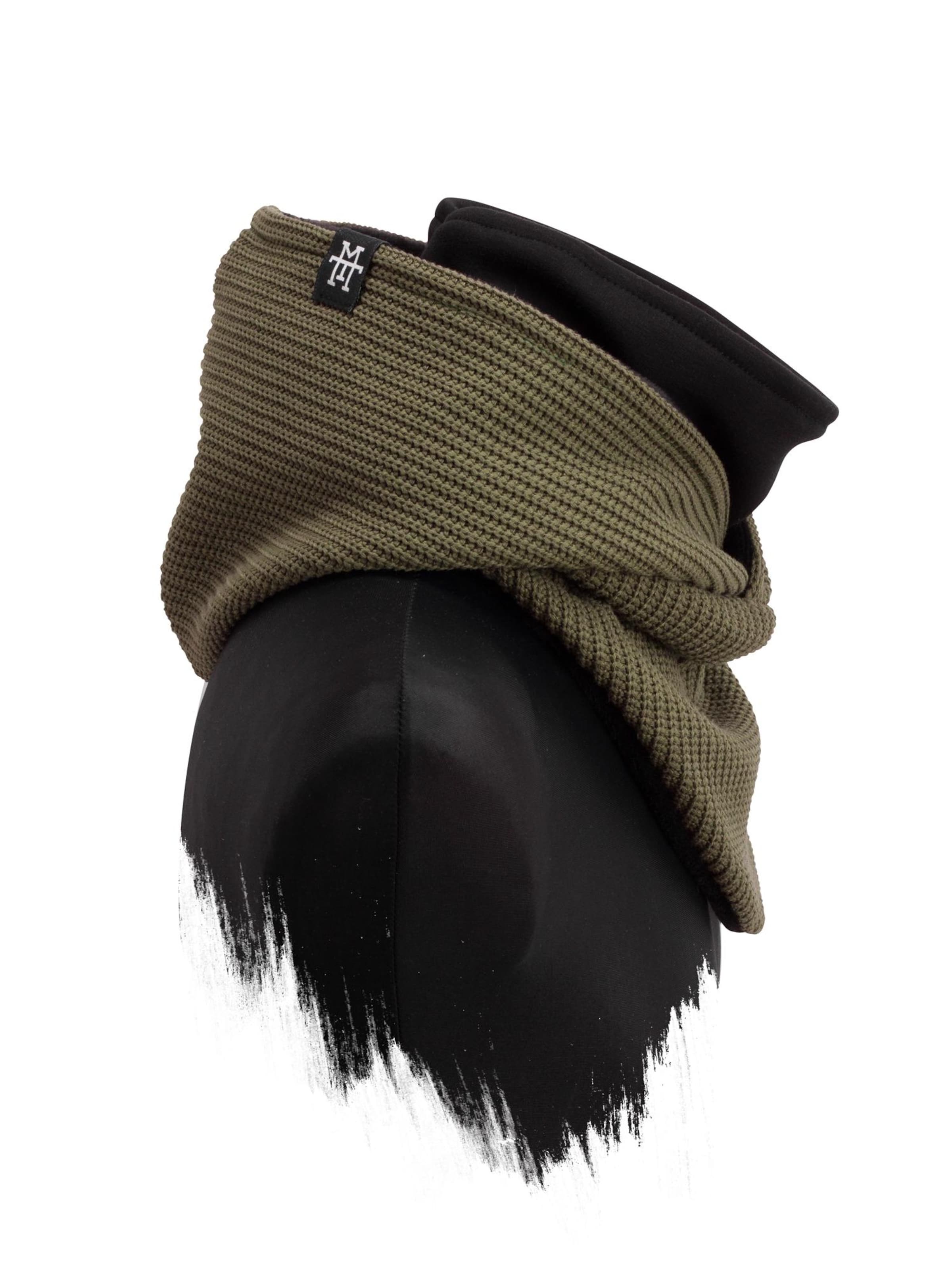 Manufaktur13 Scarf 'Hooded Loop' in Green