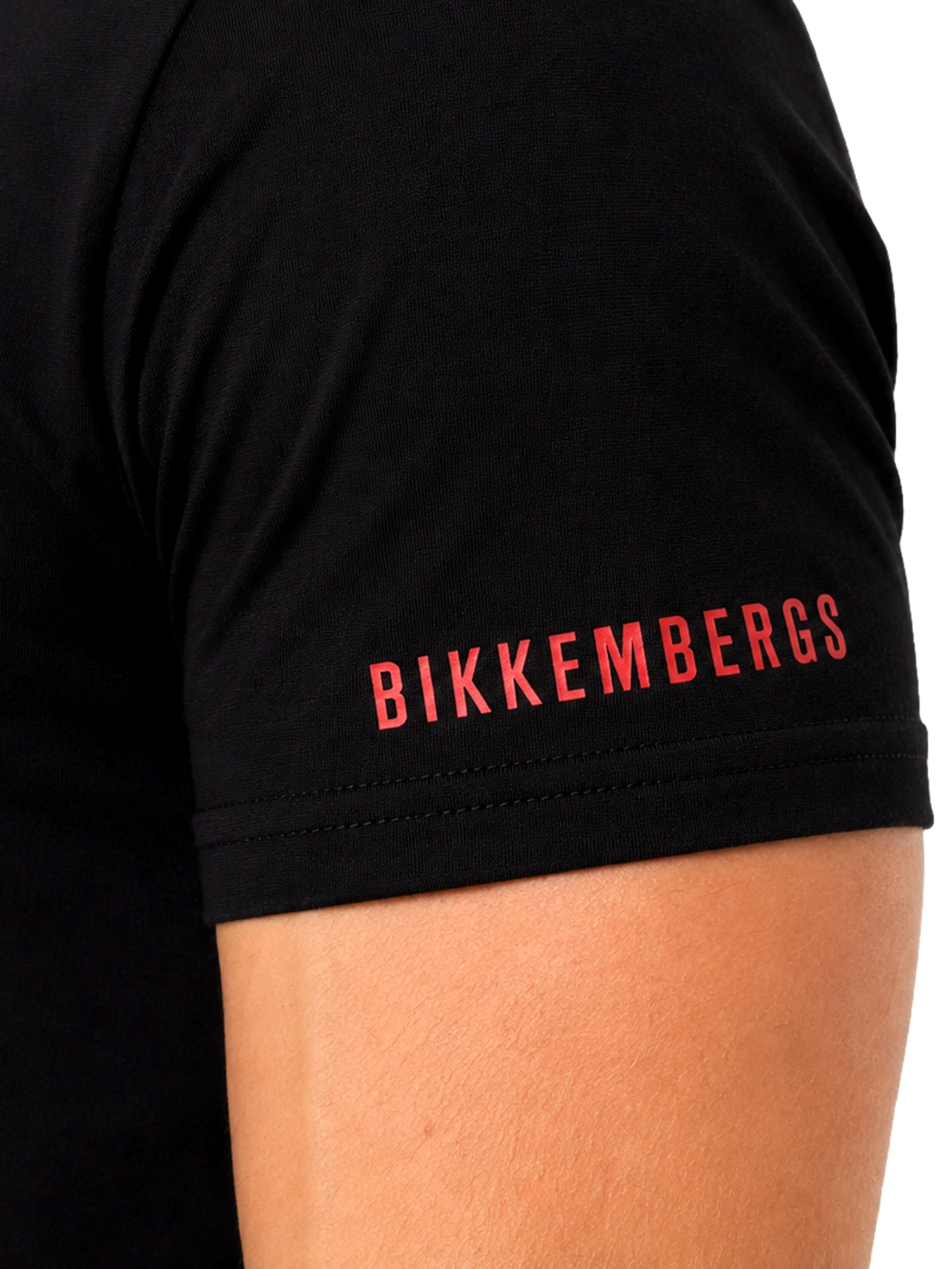 BIKKEMBERGS Onderhemd in Zwart