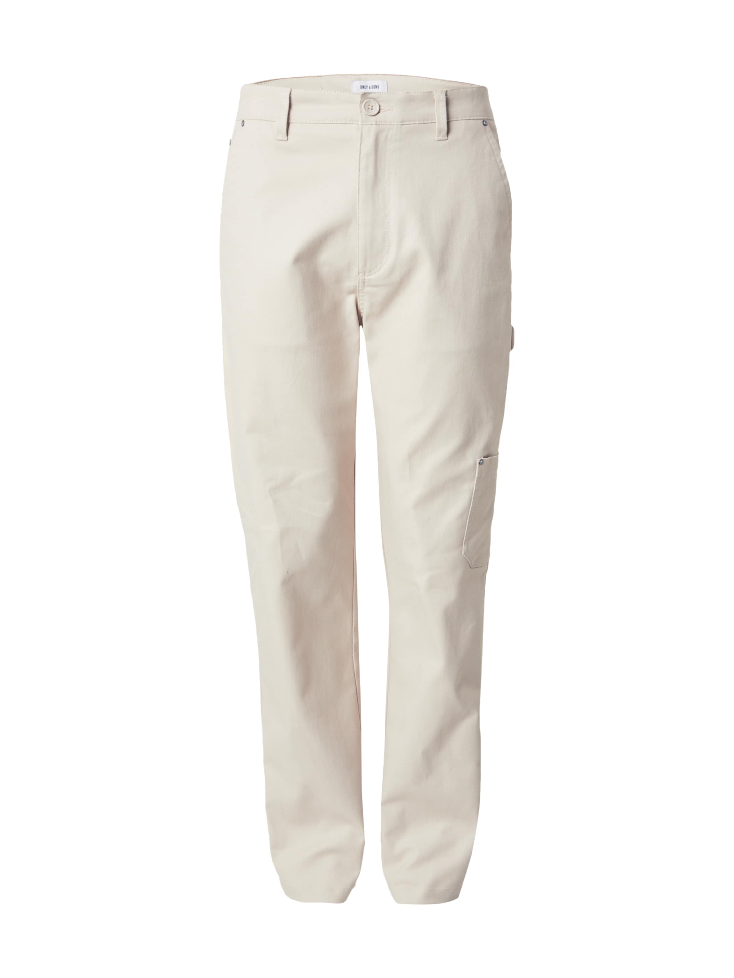 Only & Sons Regular Панталон 'ONSEdge' в бежово: отпред