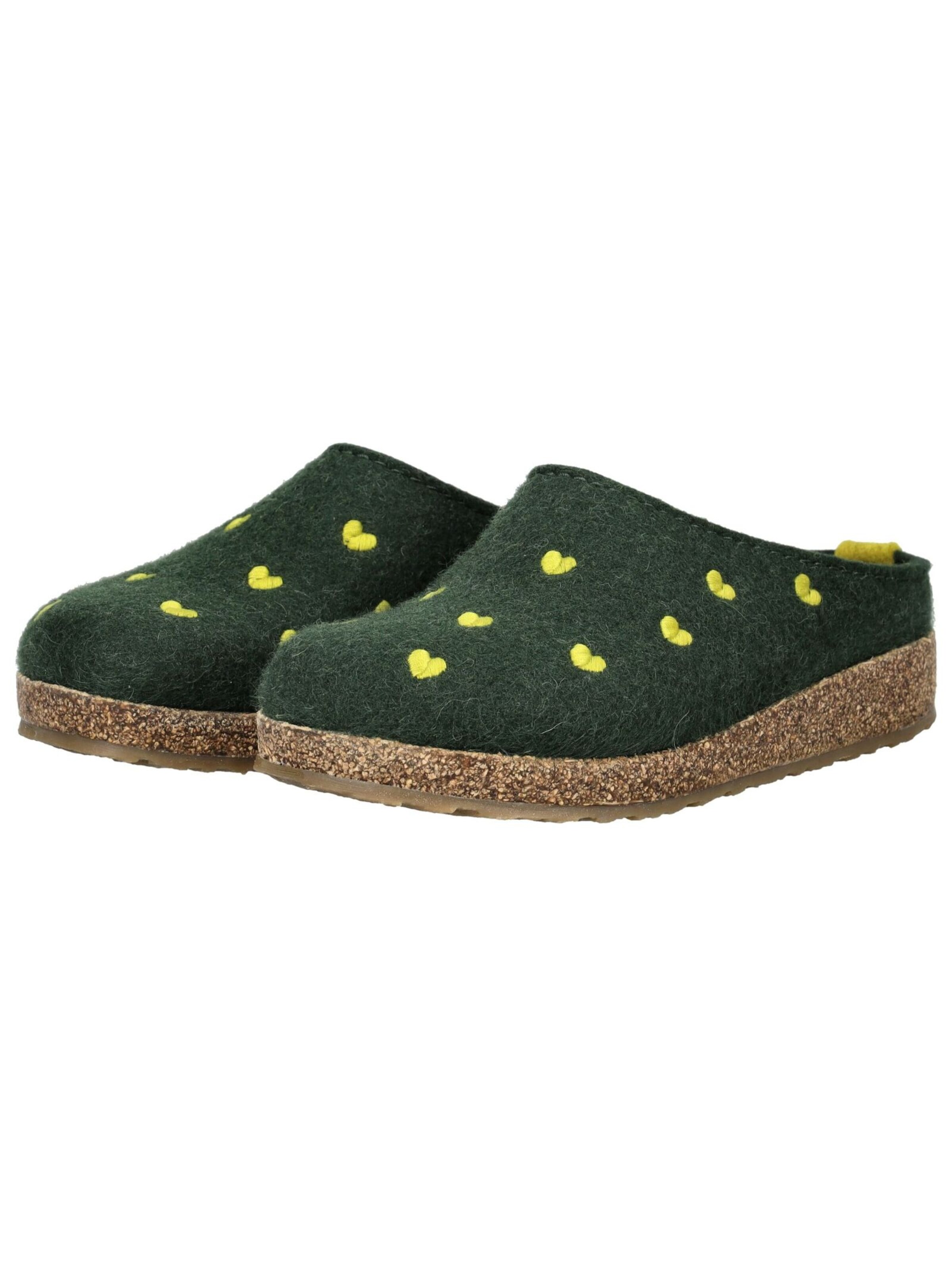 HAFLINGER Clogs in Green
