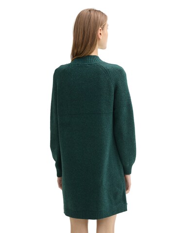 TOM TAILOR DENIM - Vestido de punto en verde