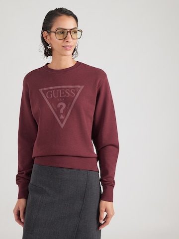 GUESS - Sudadera en rojo: frente