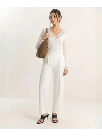 Bianco Lucci Shirt in Weiß