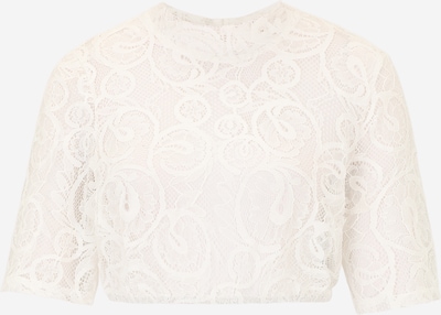 Krüger Madl Trachten-pusero 'Annesca' värissä ecru, Tuotenäkymä