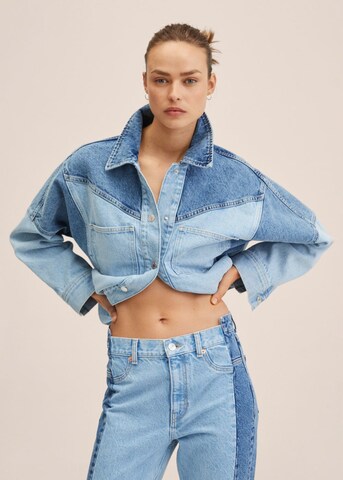 MANGO Regular Jeans 'Vibeke' in Blauw