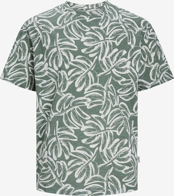 JACK & JONES T-shirt 'Lafayette' i grön: framsida