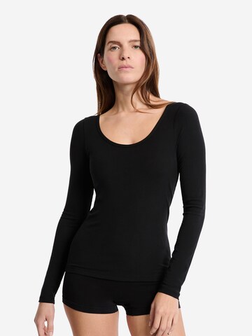 ETAM Slaapshirt in Zwart: voorkant