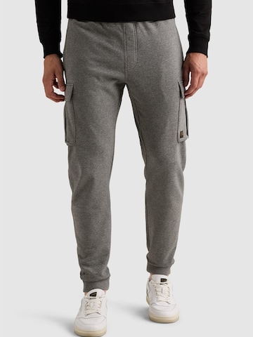 PME Legend Regular Sportbyxa 'Airstreamer cargo sweatpants' i grå: framsida