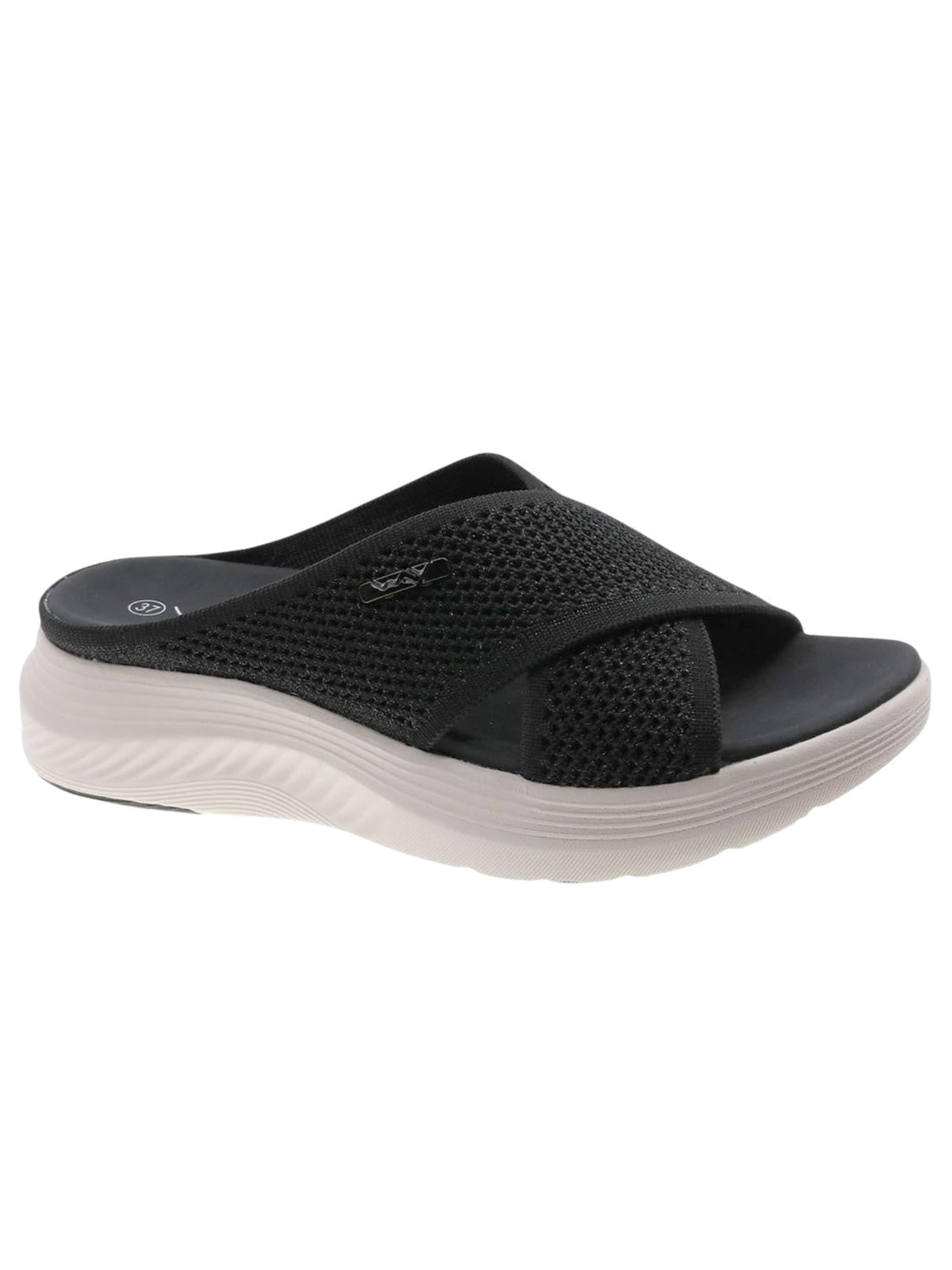 Beppi - Zapatos abiertos en negro: frente