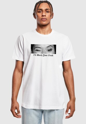 Mister Tee Shirt in White: front