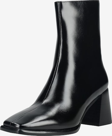 Jeffrey Campbell Enkellaarsjes in Zwart: voorkant