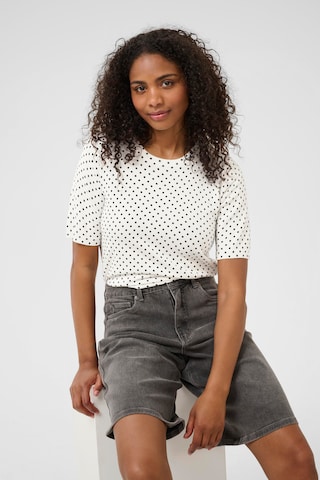 Kaffe Pullover 'KALiz' i hvid