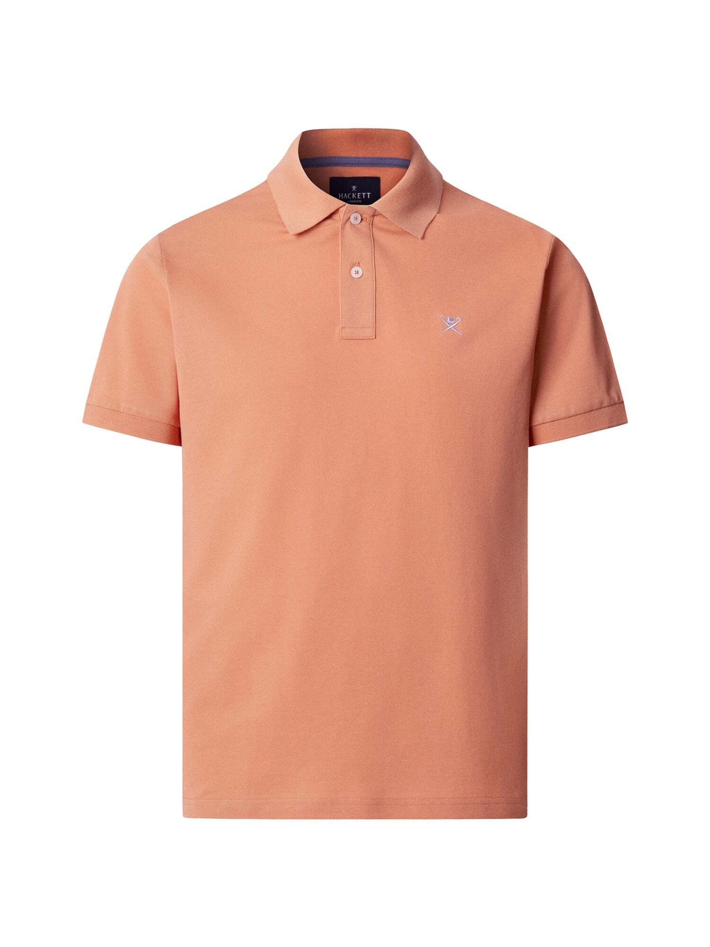 Hackett London Poloshirt in Orange: Vorderseite