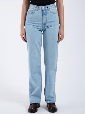 Dr. Denim Regular Jeans 'Echo High Straight' in Blauw