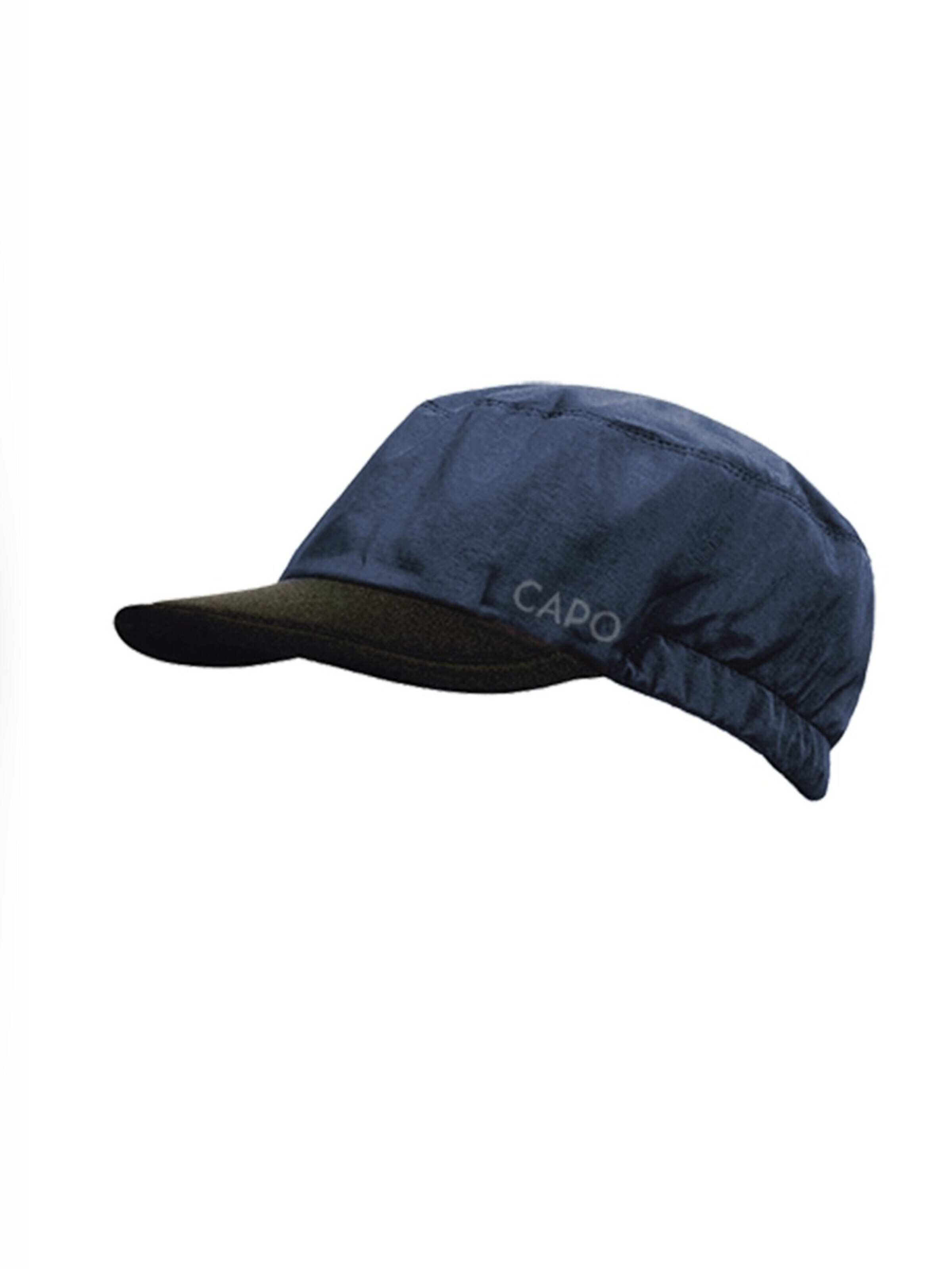 CAPO Cap 'Softtellercap, Neoprendach Reflexbügler, UV 50' in Blue: front