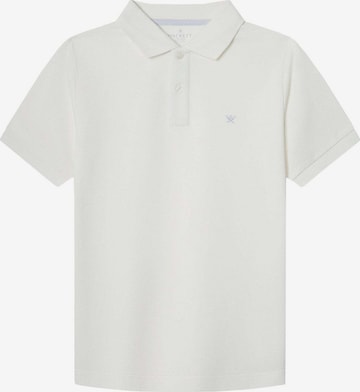 Hackett London Poloshirt in Weiß: Vorderseite