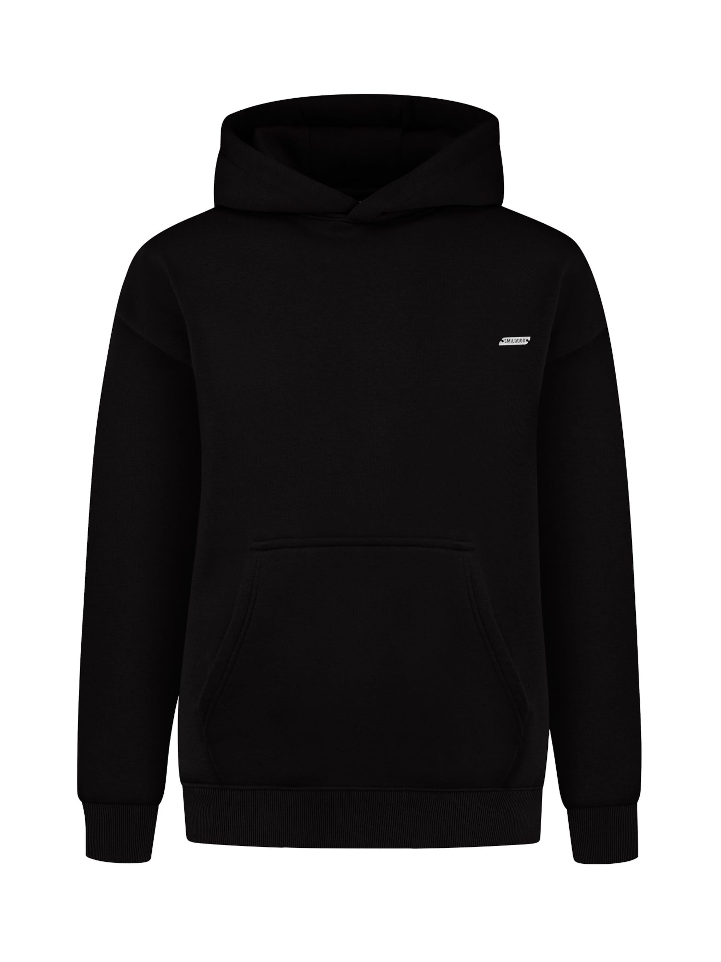 Smilodox Sweat jacket in Black: front