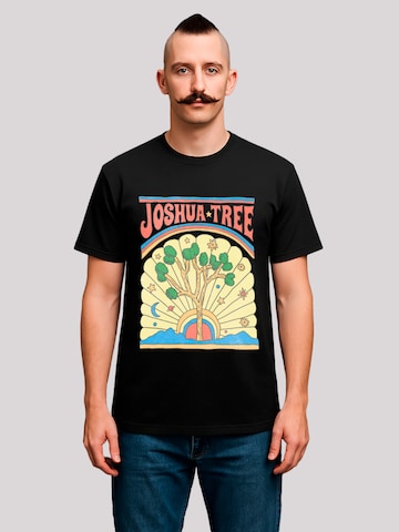 T-Shirt 'US National Parks Joshua Tree' F4NT4STIC en noir : devant