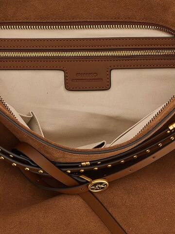 Borsa a mano 'Belt Bag Big' di PINKO in marrone