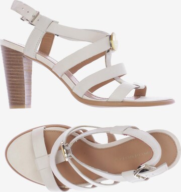 TOMMY HILFIGER Sandals & High-Heeled Sandals in 35 in White: front