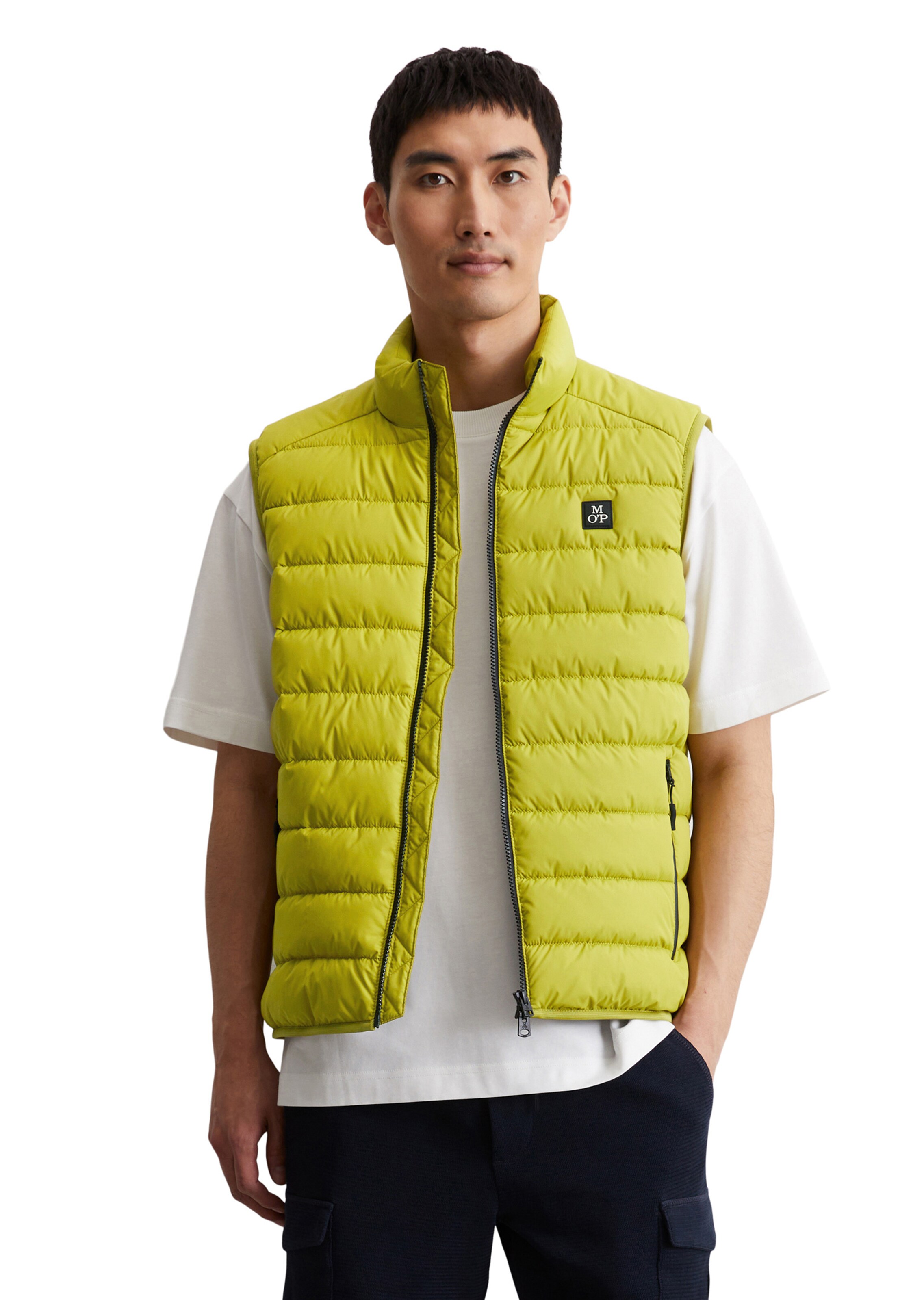 Marc O'Polo Weste in Grün: Vorderseite