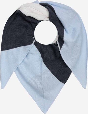 Foulard Zwillingsherz en bleu : devant