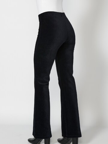 KOROSHI Flared Pants in Black