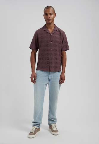 Coupe regular Chemise 'Luca Resort' Dstrezzed en violet