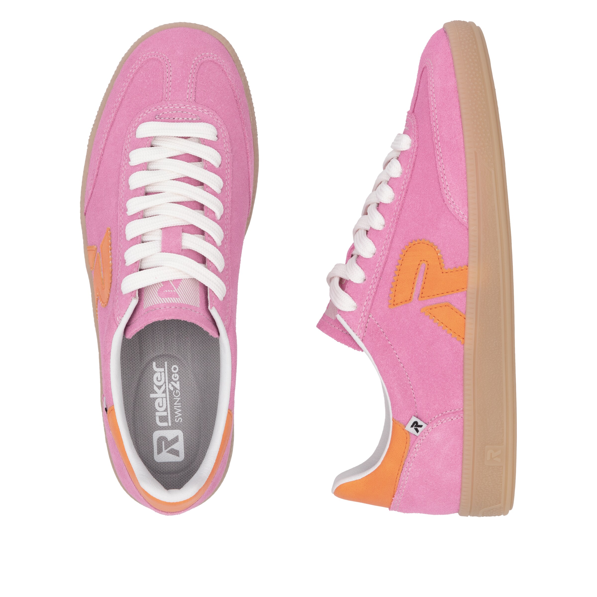 Rieker Sport Sneaker in Pink