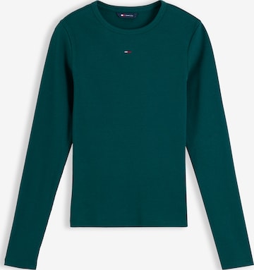 Tricou 'ESSENTIAL' de la Tommy Jeans pe verde: față