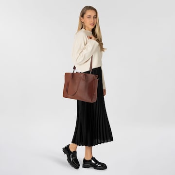 Shopper 'Power' di Plevier in marrone