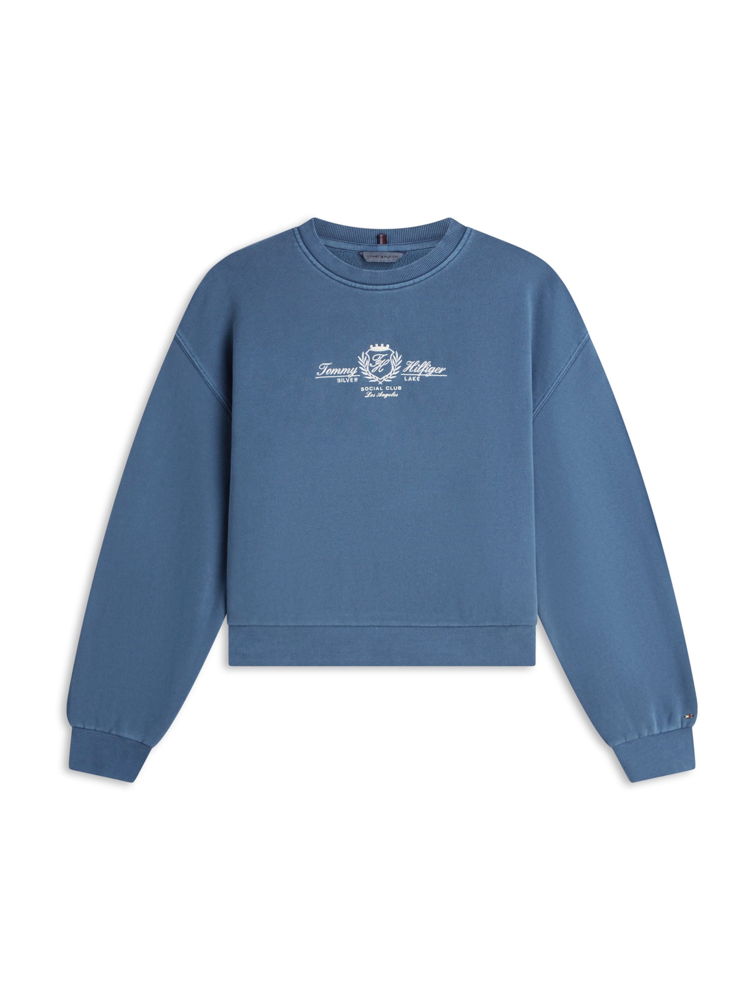 TOMMY HILFIGER Tréning póló - kék: elől