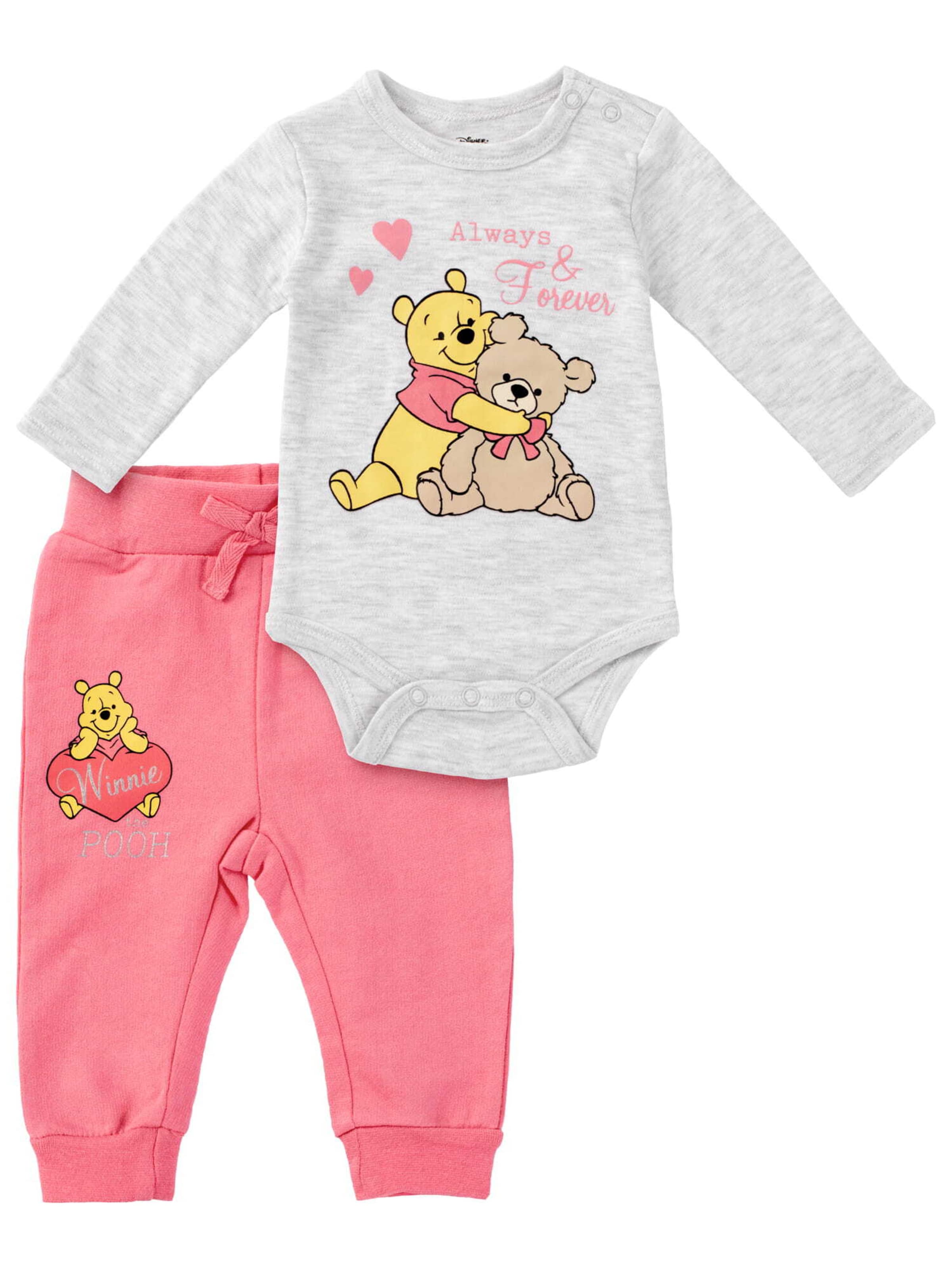DISNEY Set 'Winnie Pooh' in Grey: front