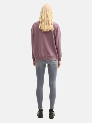TOM TAILOR DENIM Skinny Jeans 'Nela' in Grijs
