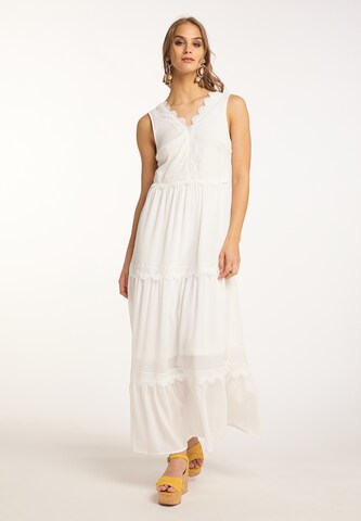 Robe IZIA en blanc