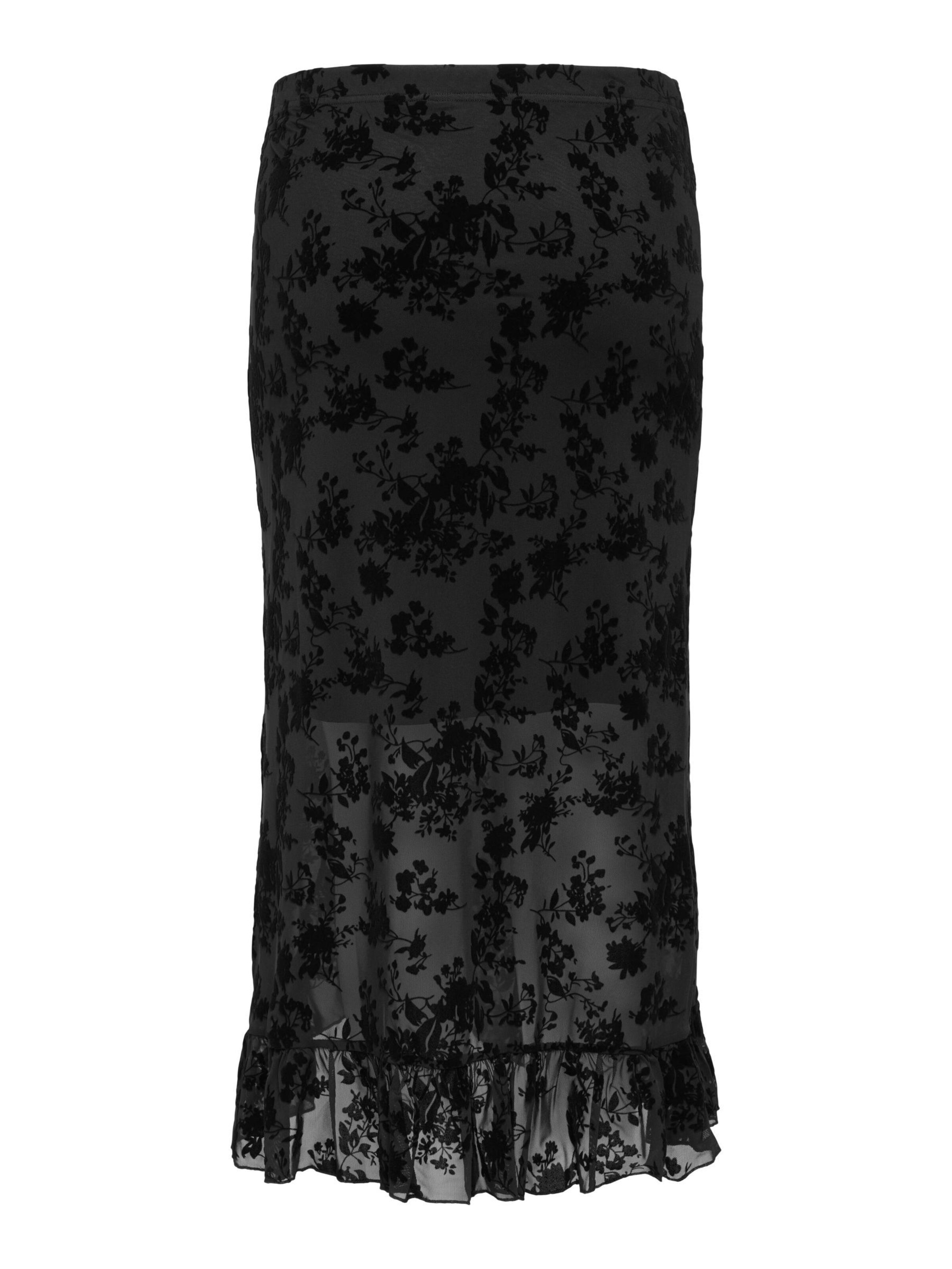 ONLY Carmakoma - Falda 'CARELODIE' en negro