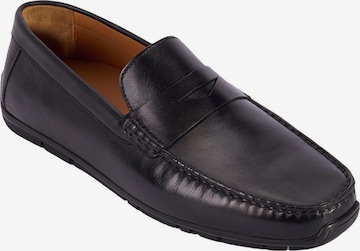 Desa Moccasins 'DESA Herren-Lederslipper für den Alltag' in Black: front
