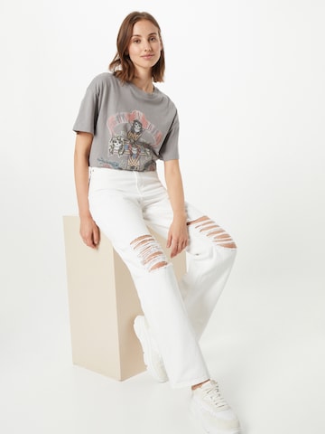 Dr. Denim Wide leg Jeans 'Echo' in White