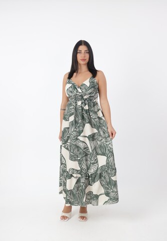 Elara Sommerkjole i grøn