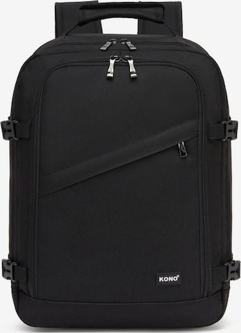 Kono Backpack in Black: front