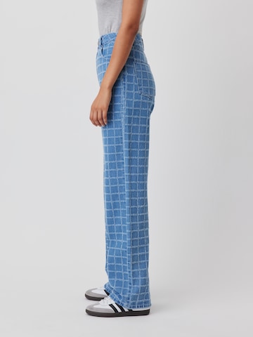 Wide leg Jeans 'Jenny Tall' di LeGer by Lena Gercke in blu