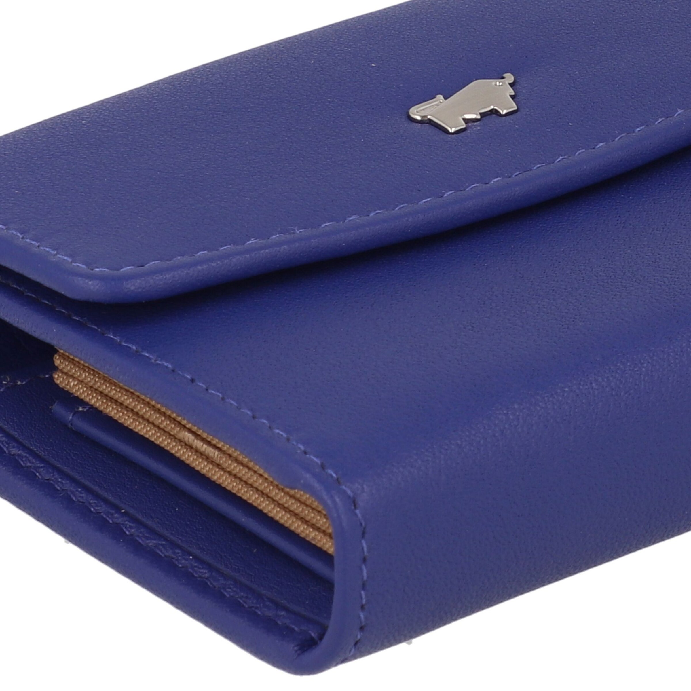 Braun Büffel Wallet 'Joy' in Blue