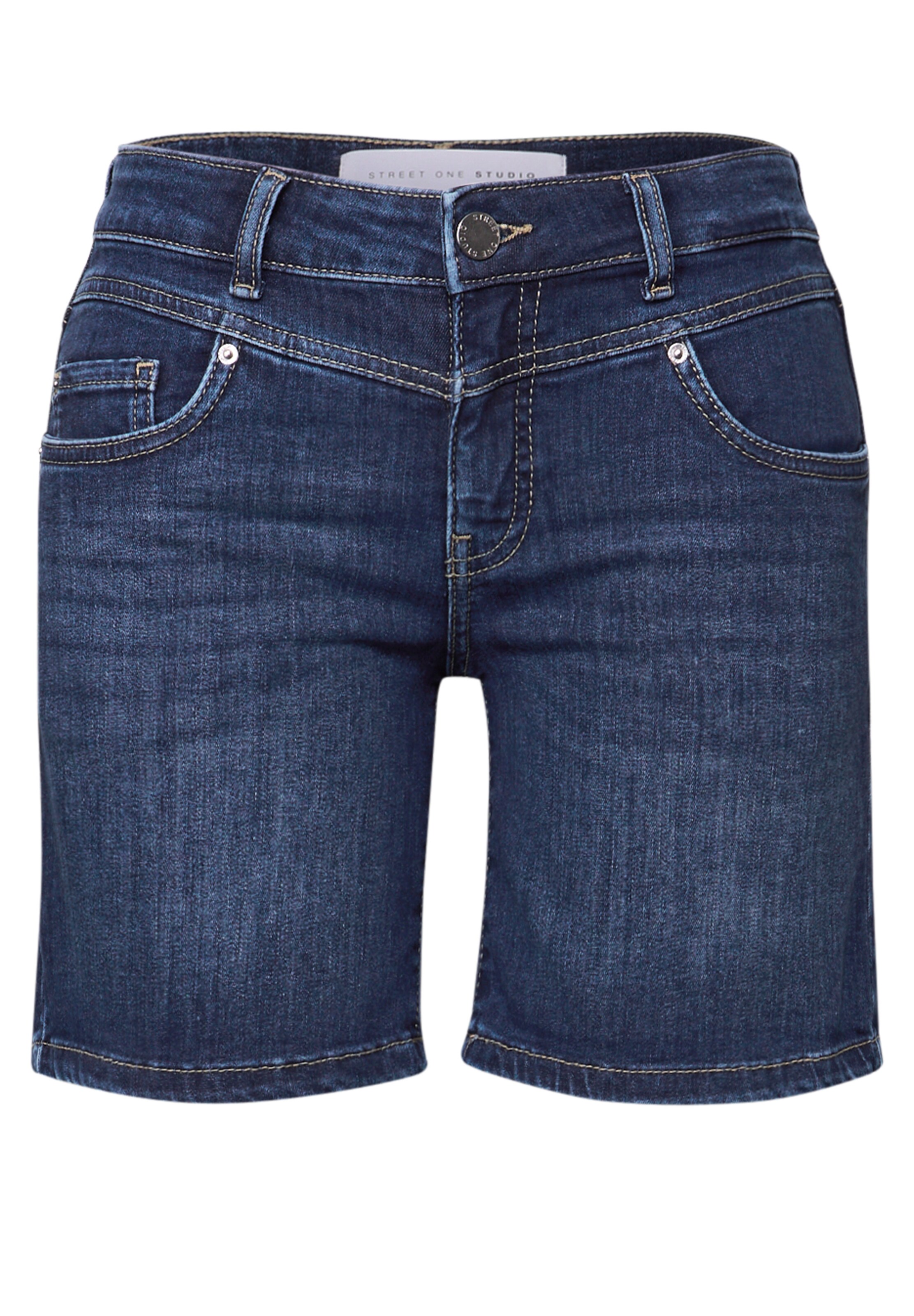 Street One Studio Regular Jeans in Blue: front