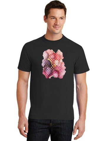 HUSKSWARE Shirt 'Grafik' in Black: front