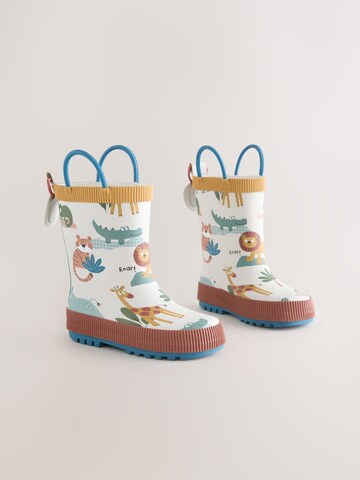 balts Next Gumijas zābaki